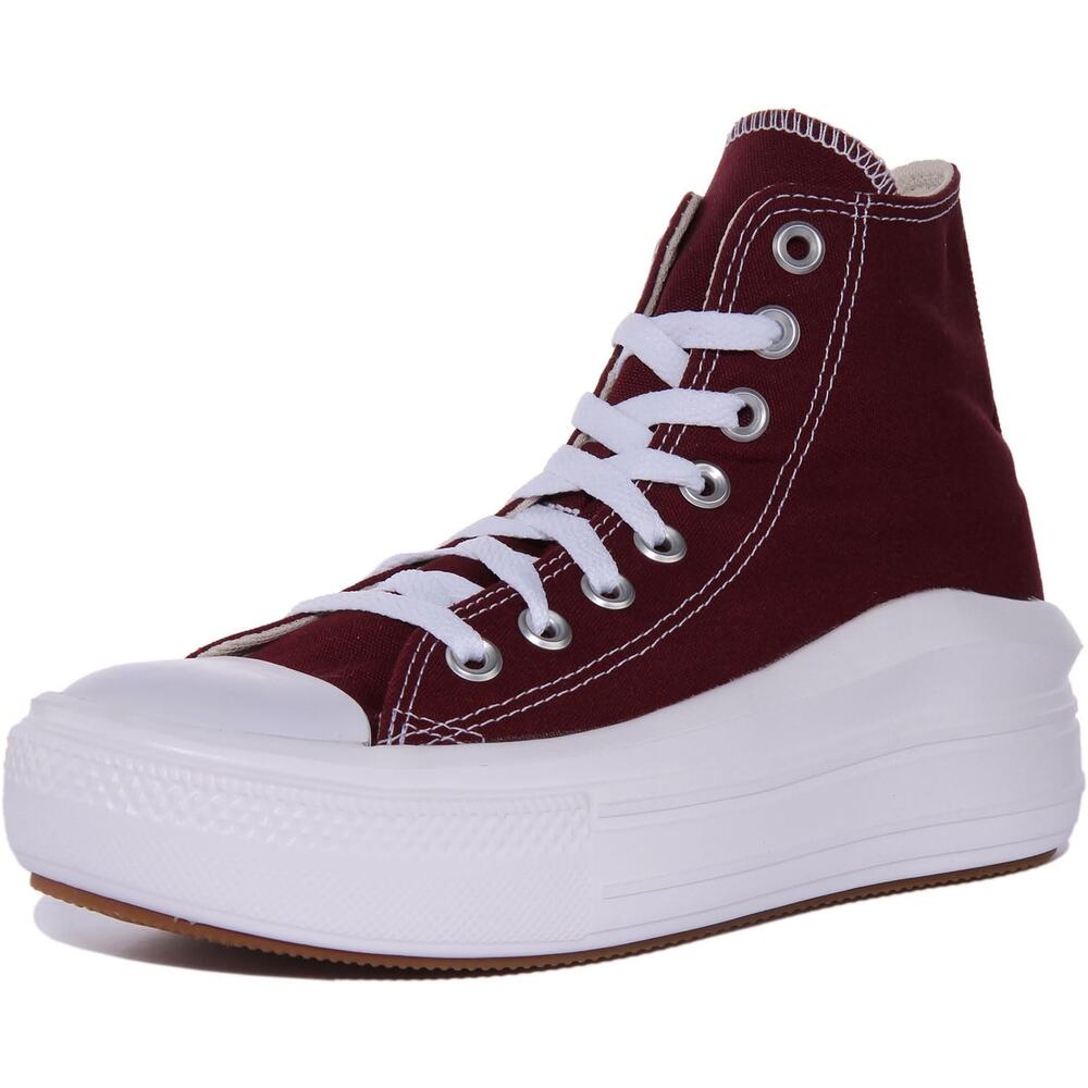 NWT Converse Unisex Chuck Taylor Street Move High Dark Beetroot Size 6